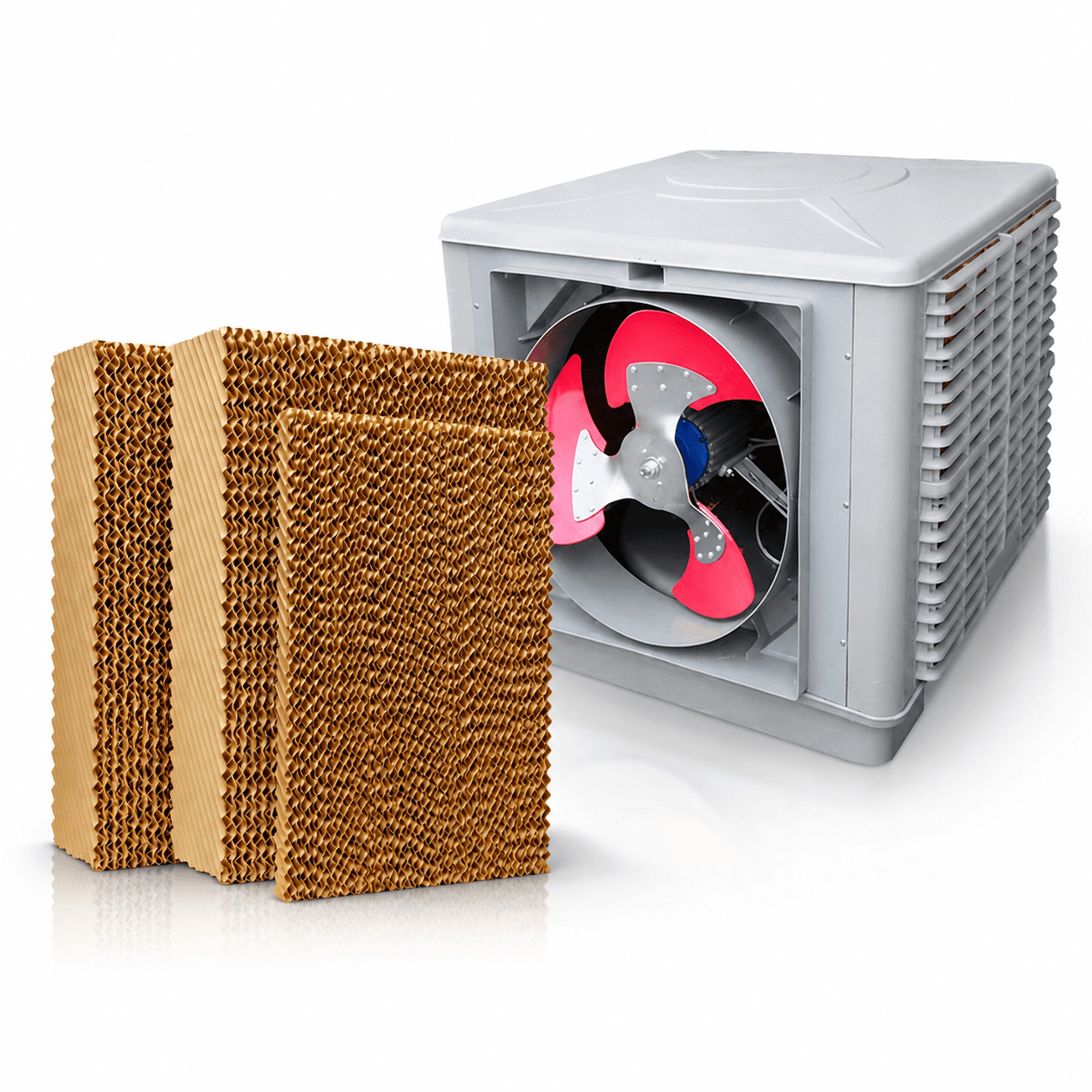 TẤM LÀM MÁT 5090  665+30x785x100mm CHO QUẠT LÀM MÁT-AIR COOLER