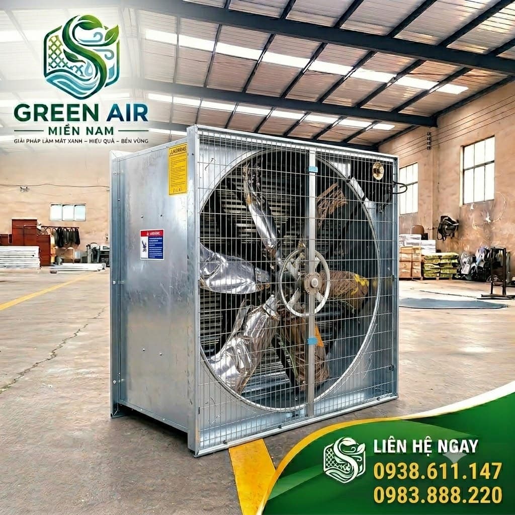 QUẠT THÔNG GIÓ CÔNG NGHIỆP GA-400x400MM